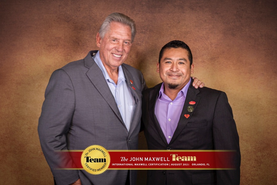 John C. Maxwell and Erasmo Rivera together